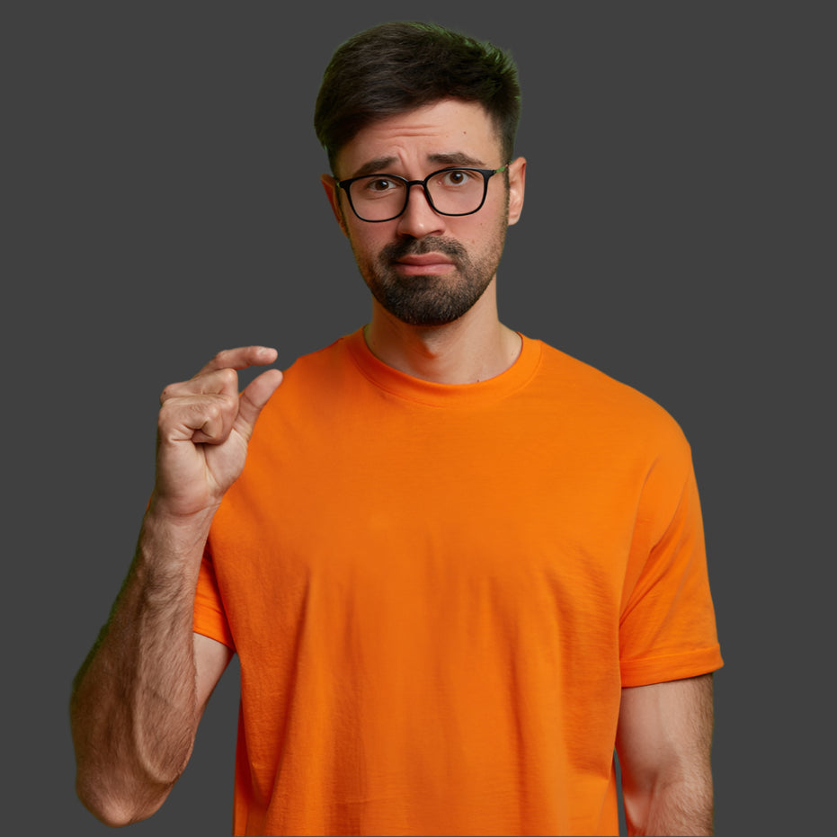 Ultralight Solid Safron Orange Tshirt