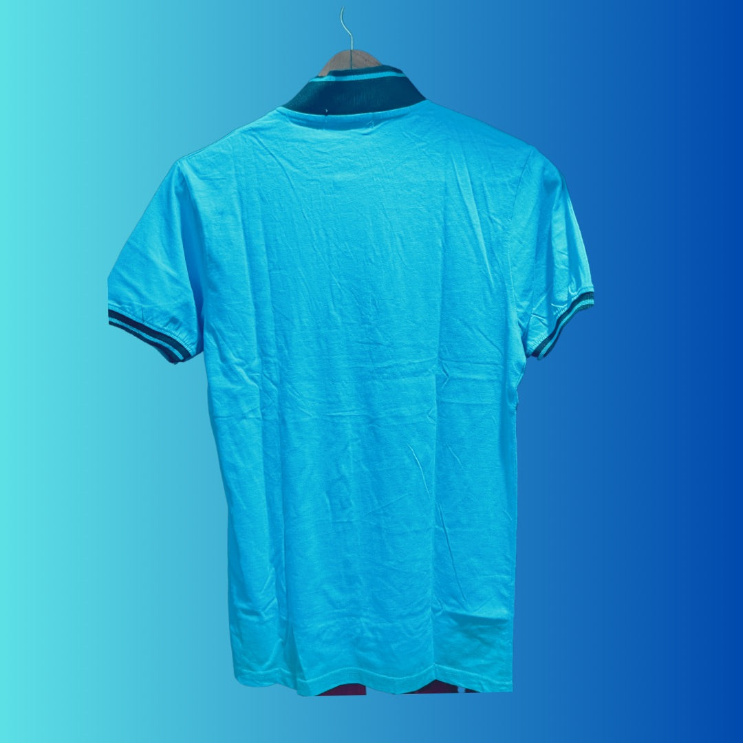 Signature Polo- Sky Blue