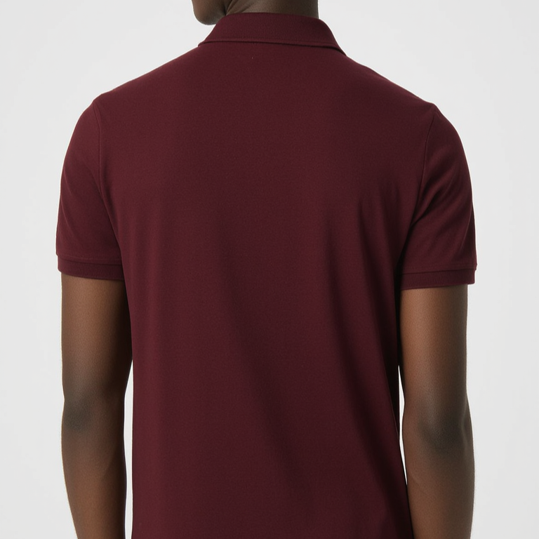 Signature Polo- Wine Red