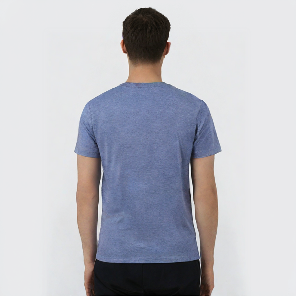 Ultralight Solid MELANGE BLUE TShirt