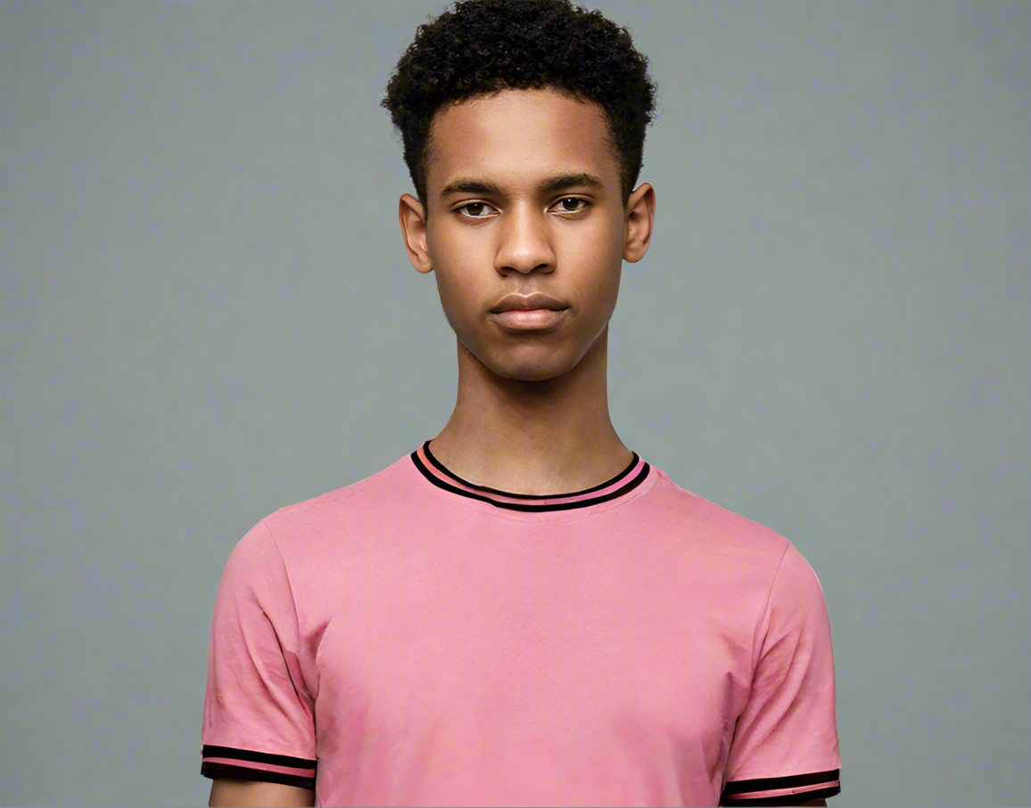 Midnight Elegance : PEACH PINK Knit fit TShirt