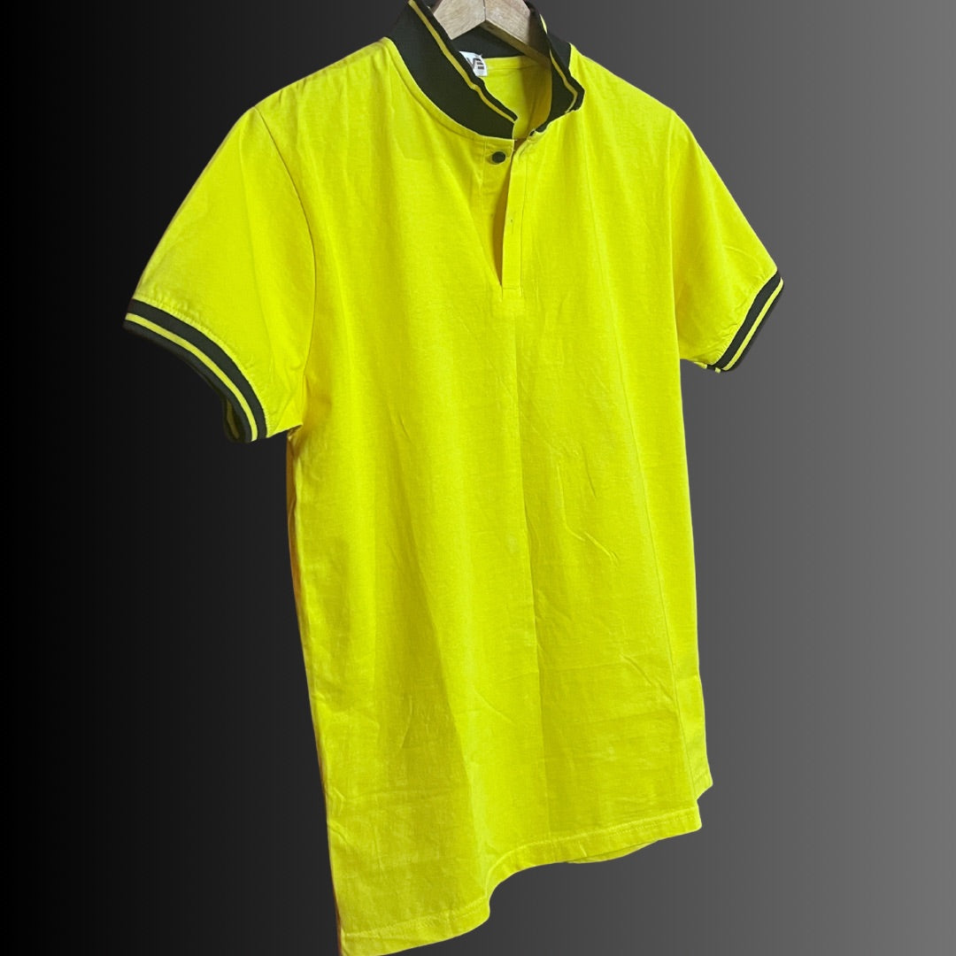 Signature Polo- Lemon Yellow