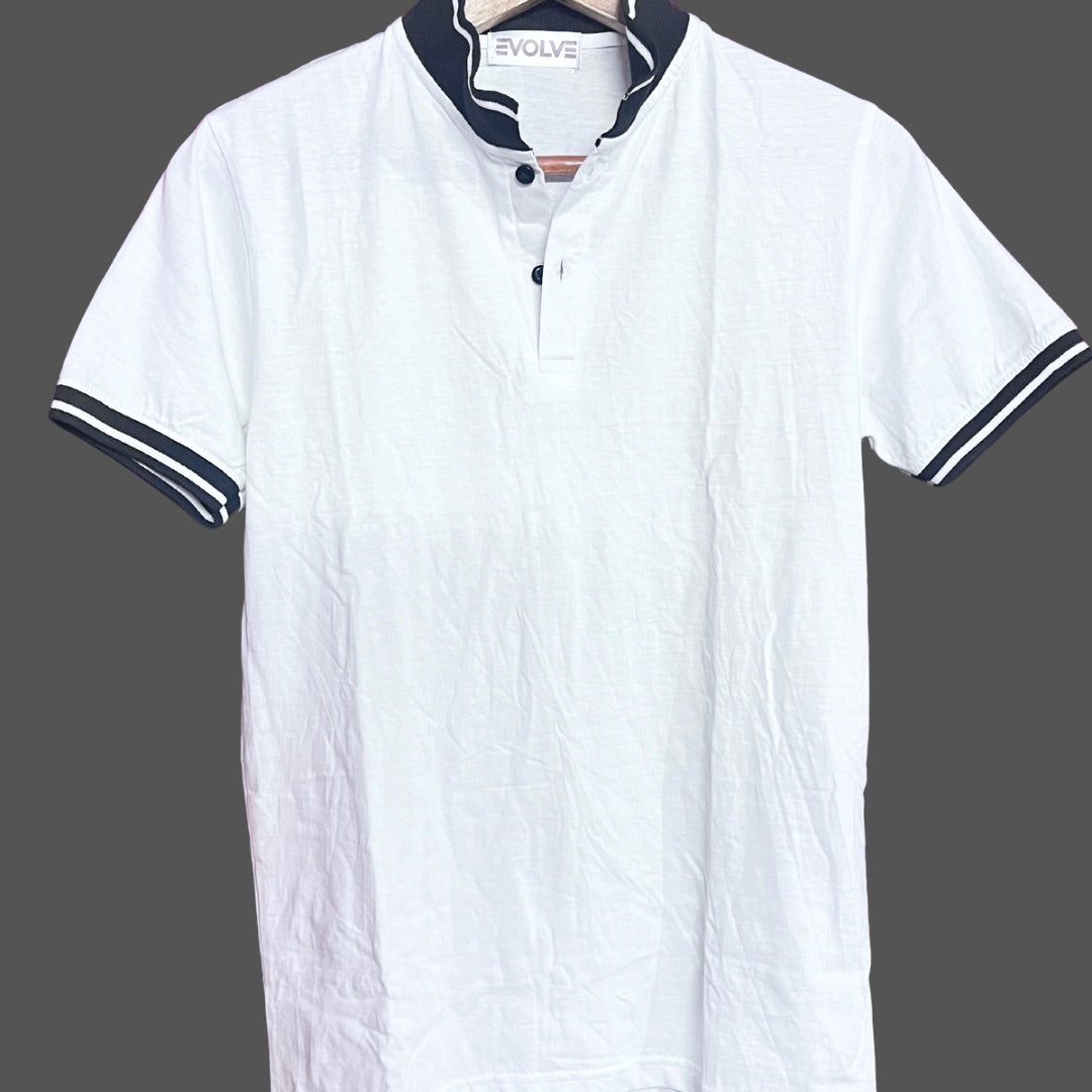 Signature Polo- Classic White