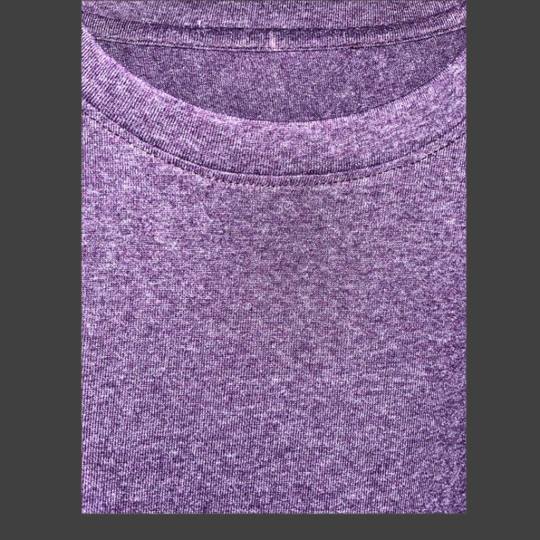 Ultralight Melange Purple Tshirt