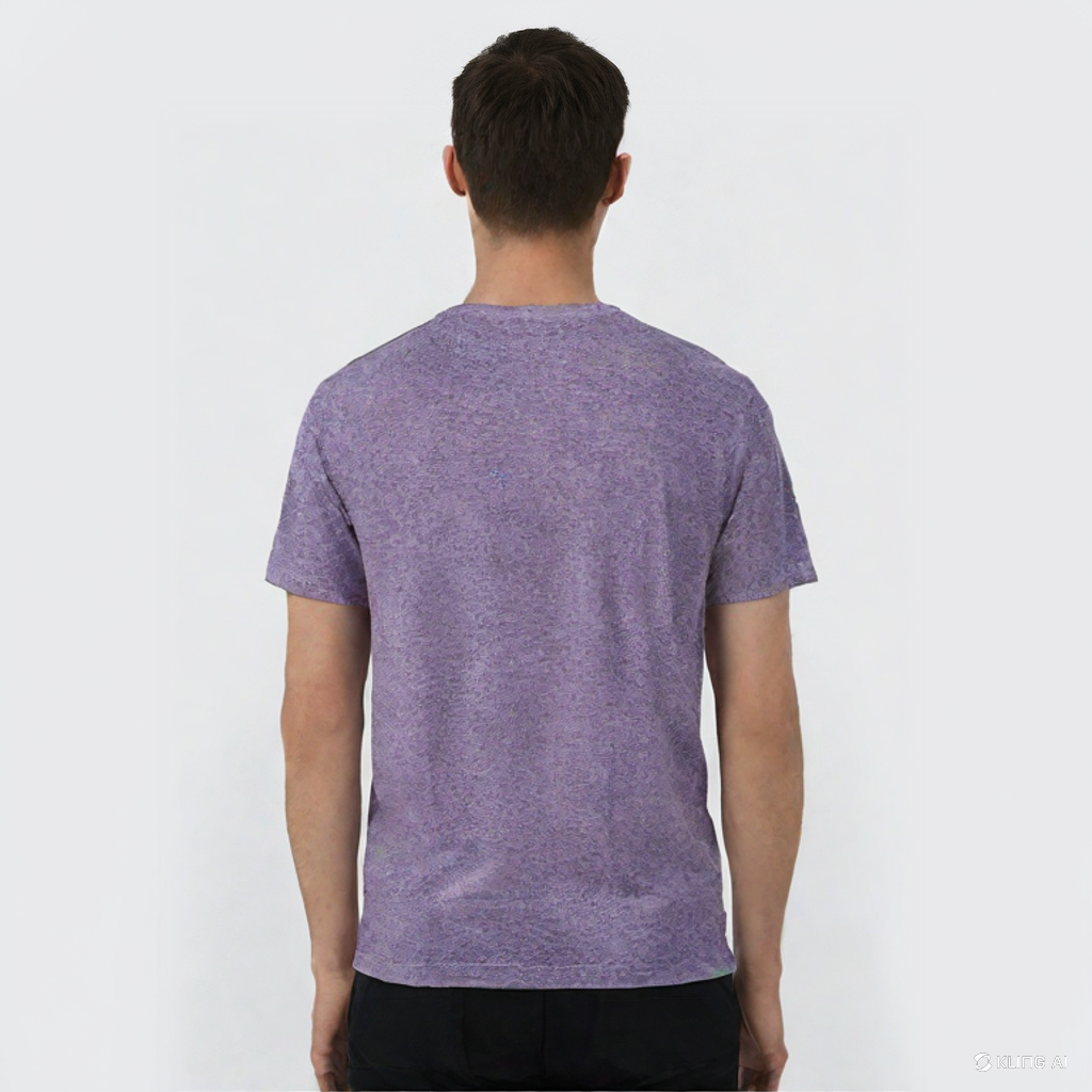 Ultralight Melange Purple Tshirt