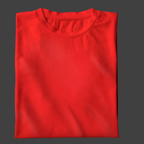 Midnight Elegance: CINNABAR Half Sleeve T-shirt