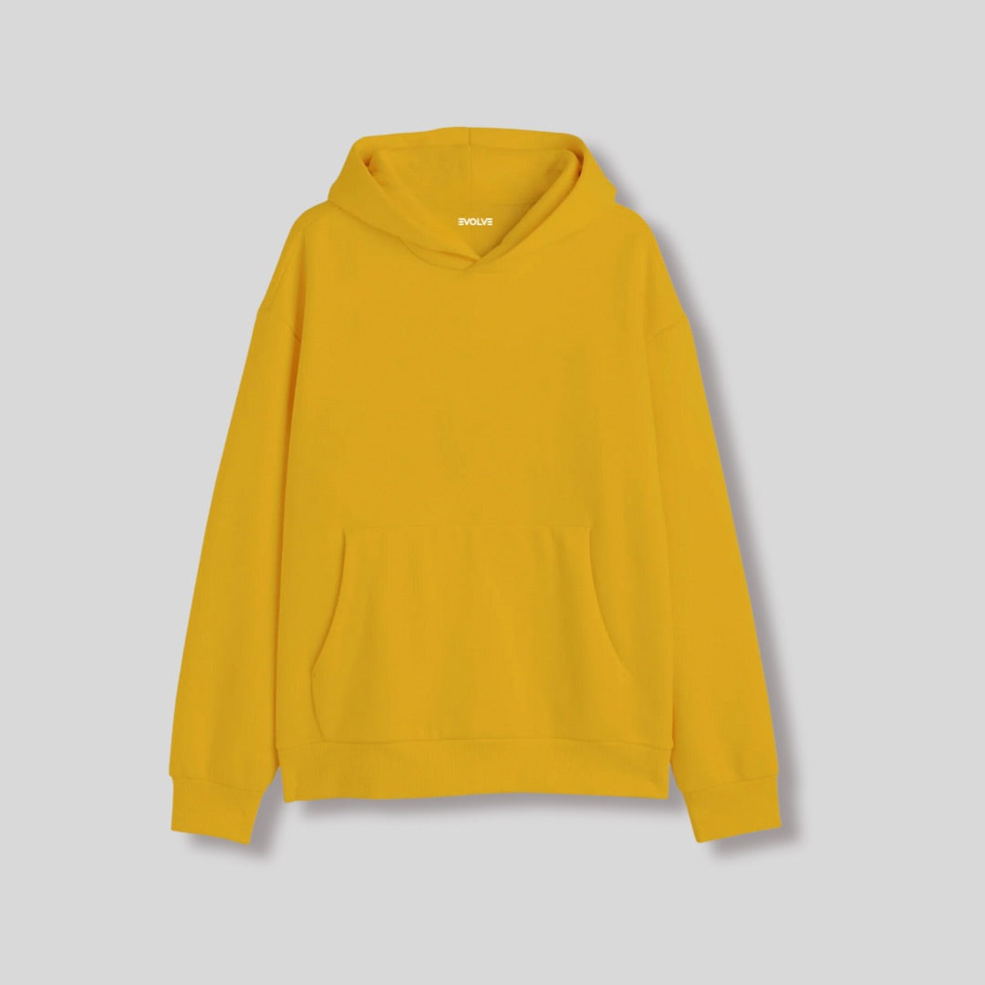 Winter Luxe Mustard Hoodie
