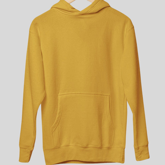 Winter Luxe Mustard Hoodie