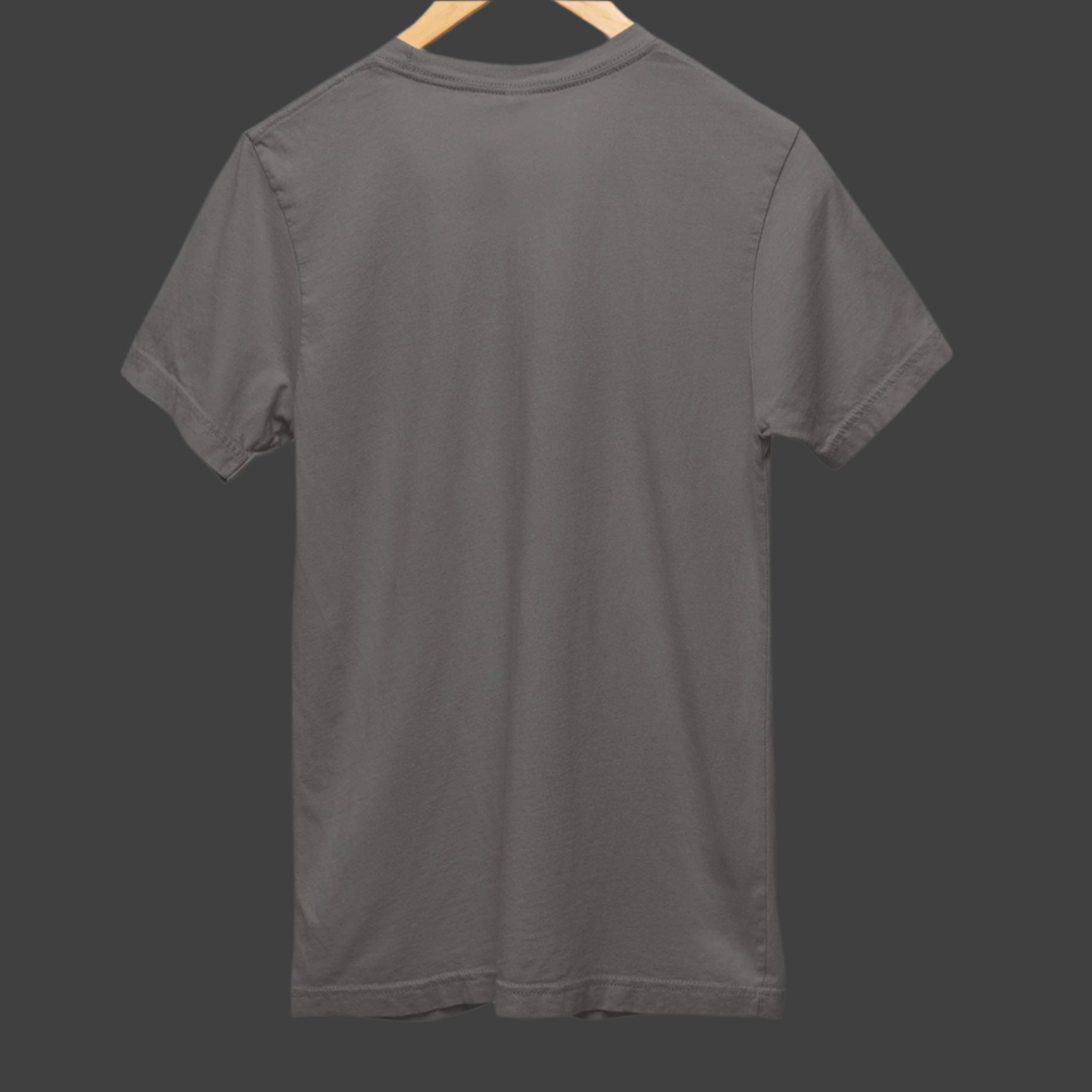 Midnight Elegance-DARK GREY Half Sleeve Tshirt