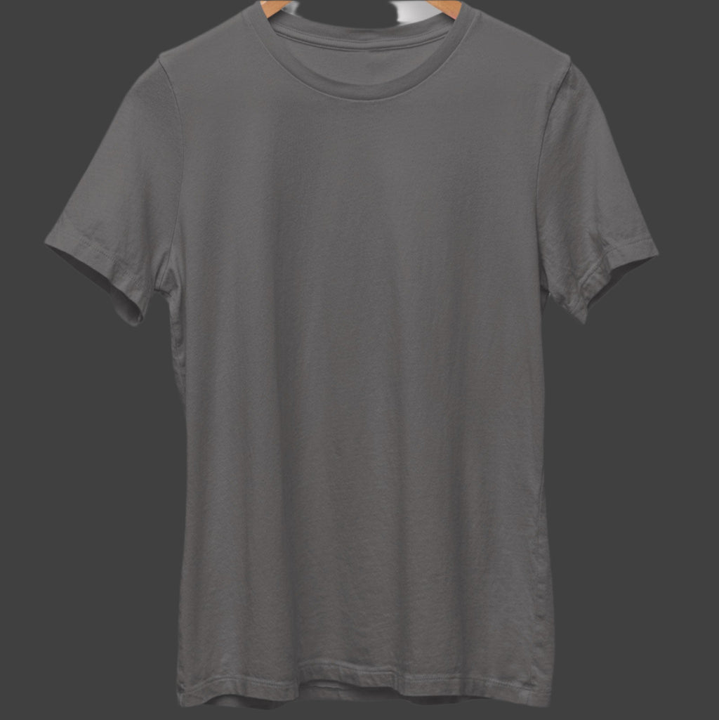 Midnight Elegance-DARK GREY Half Sleeve Tshirt