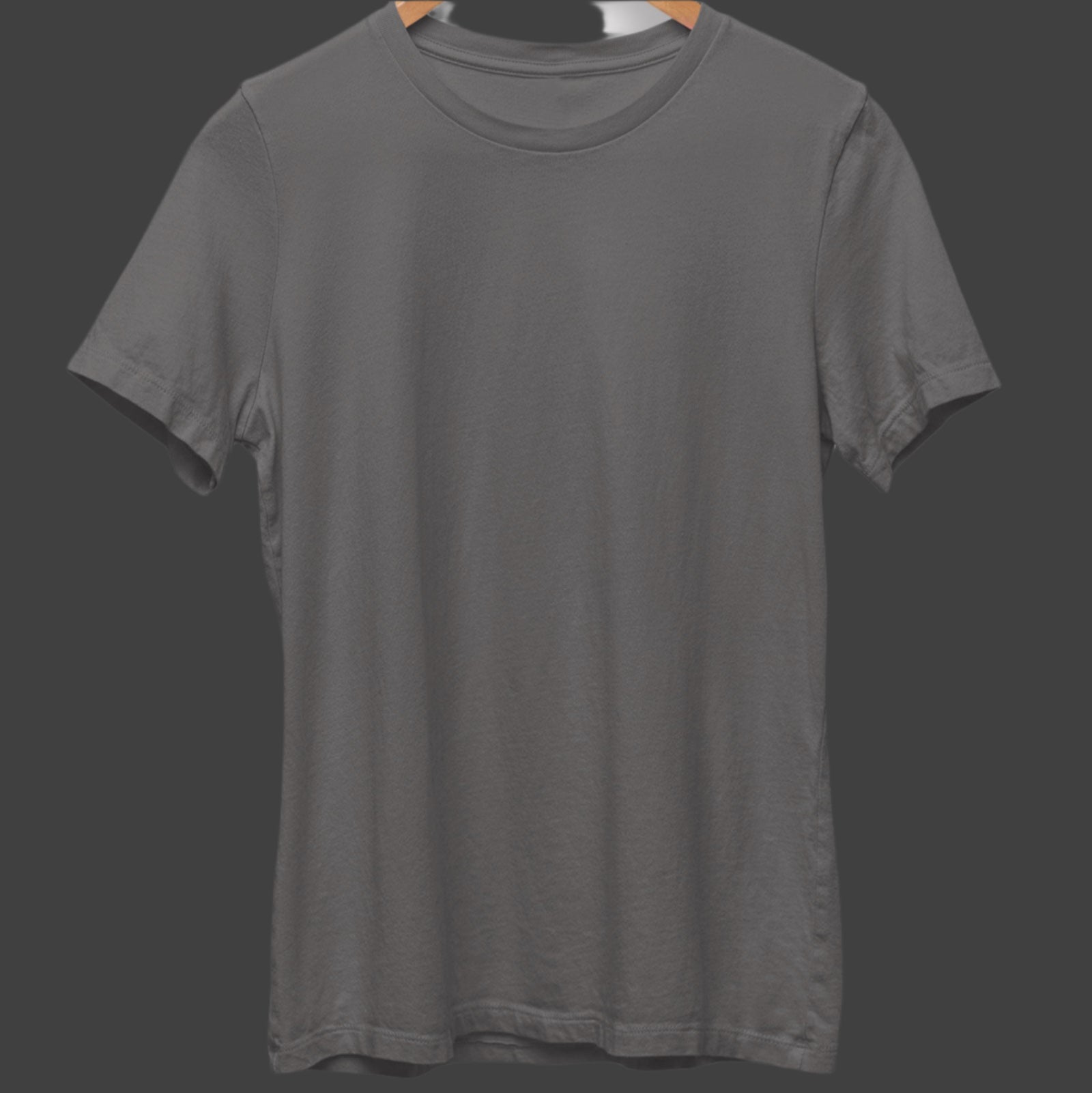 Midnight Elegance-DARK GREY Half Sleeve Tshirt