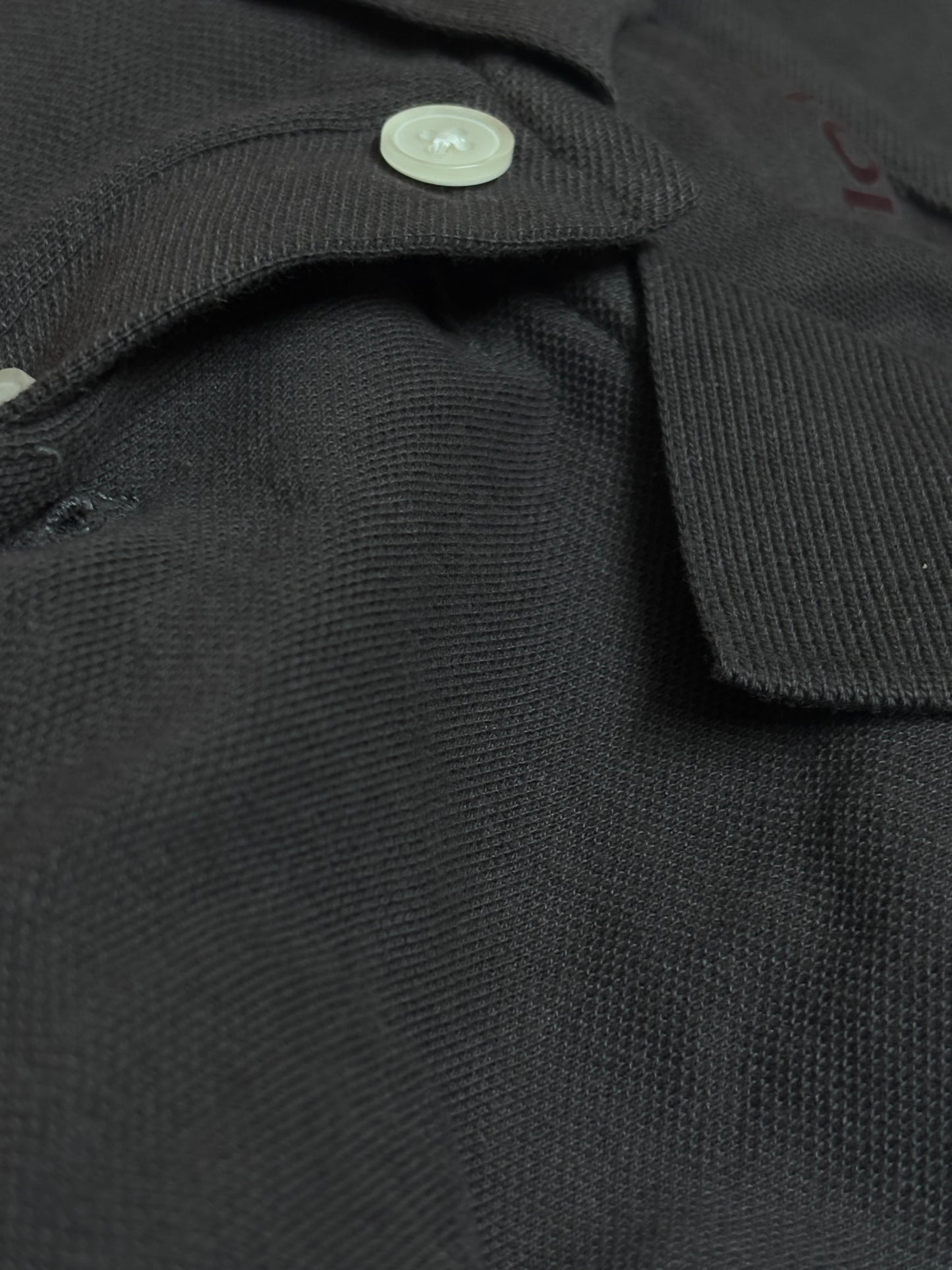 Signature Polo- Charcoal Grey