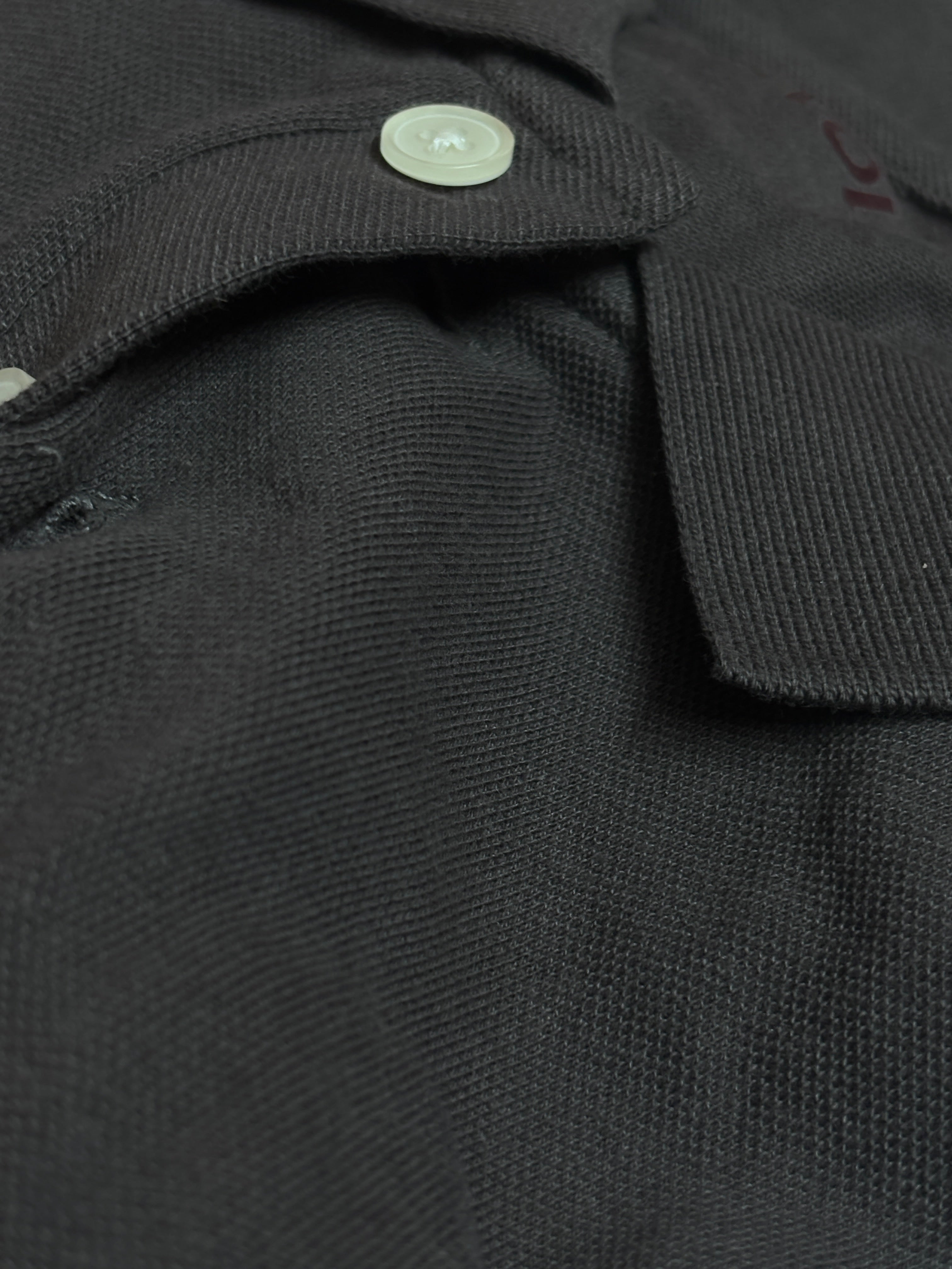 Signature Polo- Charcoal Grey