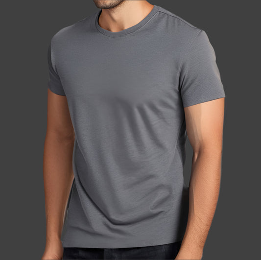Midnight Elegance-DARK GREY Half Sleeve Tshirt