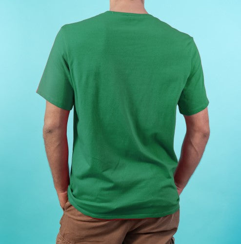 Midnight Elegance:  DEEP GREEN Half Sleeve Tshirt