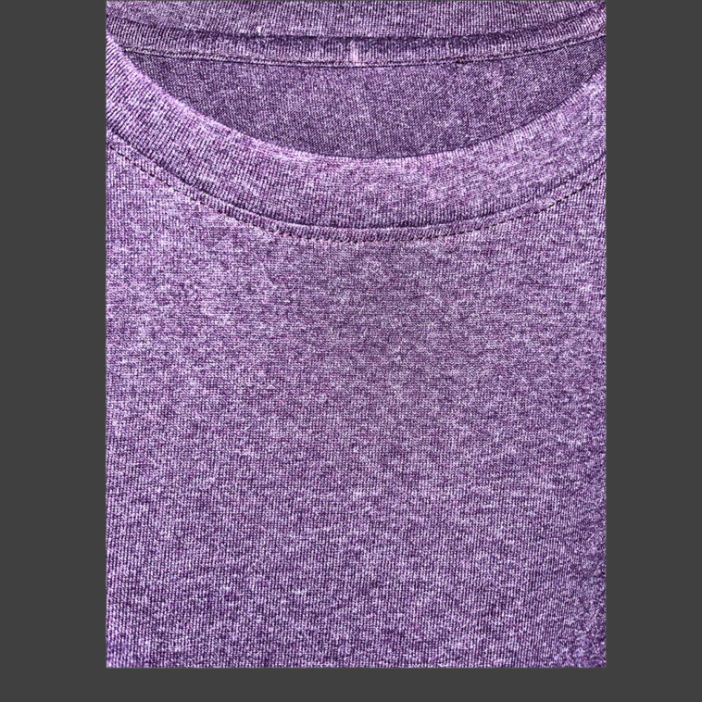 Ultralight Melange Purple Tshirt