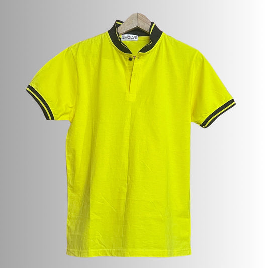 Signature Polo- Lemon Yellow