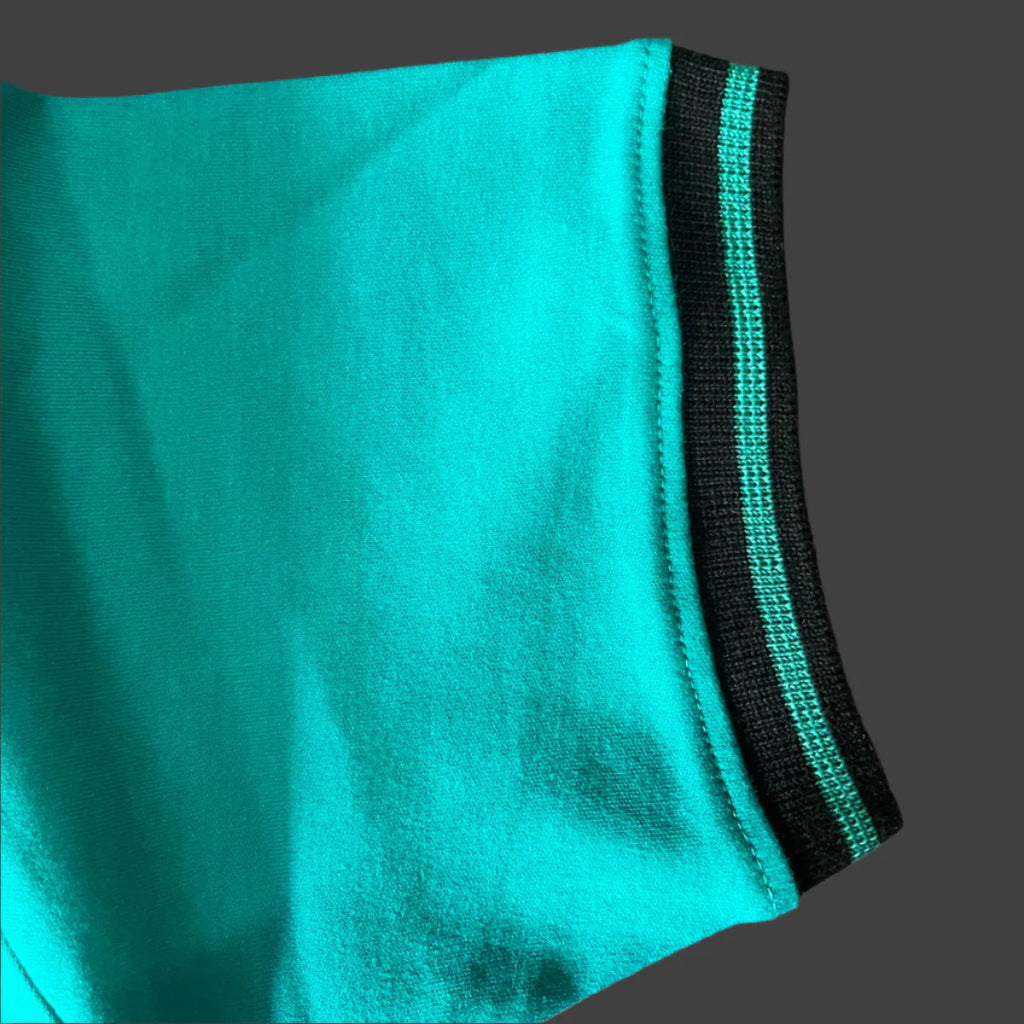 Midnight Elegance : TURQUOISE Knit fit TShirt